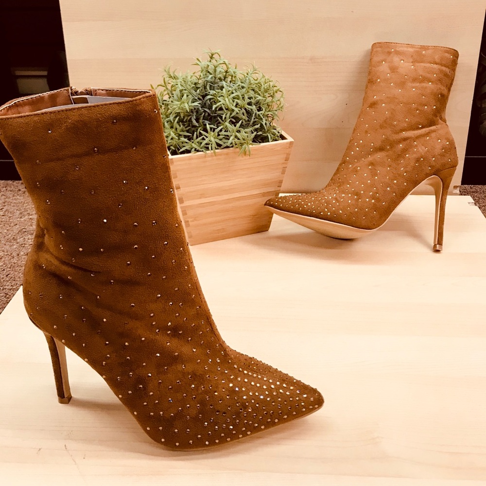 TAN booties